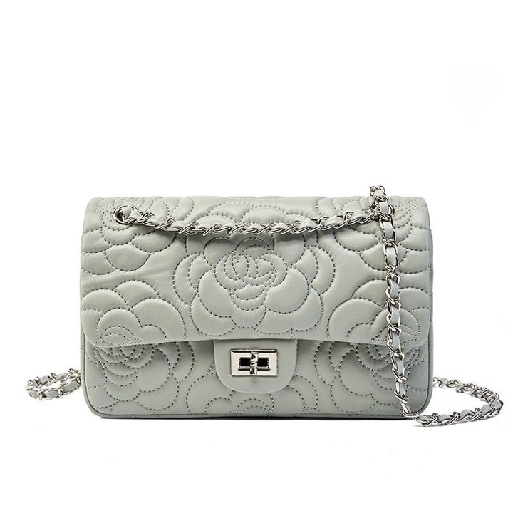 Lightweight Goat‑Skin Camellia Shoulder Bag – All‑Day Comfort & Scratch‑Resistant Luxury | Shopdecimals
Product Information:Inner Material: Polyester-Cotton Occasion: Everyday Wear Colors: Black, White, Gray, Pink Bag Type: Flap Bag Leather Feature: Sheepskin Material: Genuine Leather Bag Shape: Horizontal Square Internal Structure: Zippered Hidden Pocket, Phone Pocket, Zippered Compartment Trendy Elements: Embroidery, Floral Design, Buckle Closure Style: Urban MinimalistPackage List:Bag*1Product Image:

Carry elegance without fatigue; the lightweight 1.20 kg goat‑skin construction keeps the bag comfortable for all‑day wear while the spacious 300 mm × 200 mm interior holds essentials securely. Discover how refined design meets practical luxury.

https://shopdecimals.com.ng/chanel-style-camellia-top-grain-goat-skin-bag-shopdecimals/