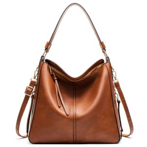 Spacious Lightweight Hobo Tote for Women – High‑Capacity Crossbody Shoulder Bag, 8 Color Options, 0.68 kg – Shop Decimals