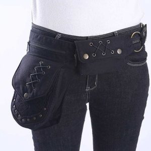 Hands‑Free Vintage Tactical Fanny Pack with 8‑in Main Compartment – Secure Camera & Gear Storage – Shopdecimals