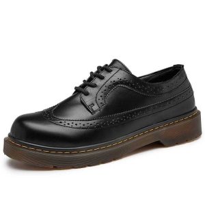 Comfort-First Men’s Business Casual Shoes – Full-Grain Leather with Shock‑Absorbing Insole – Shopdecimals