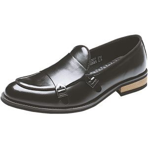 Lightweight Buckle Dress Shoes for Men – 1.1 kg Premium Leather, Non‑Slip Rubber Sole – Shopdecimals