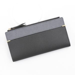 Feather‑Light Frosted Leather Long Purse for Women – Ultra‑Slim 0.09 kg Tote, 210 mm Length, 7 Color Options | Shopdecimals