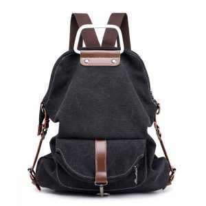 Ultra‑Light Canvas Women’s Backpack – 0.7 kg, Spacious 111 cm Interior, Double‑Strap Comfort – Shopdecimals
