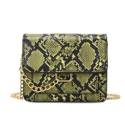 Lightweight Leopard‑Print Chain Shoulder Bag – 0.27 kg, 170 cm Adjustable Strap, Spacious Interior – Shopdecimals Exclusive