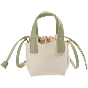 Ultra‑Light 0.42 kg Basket Bucket Bag – Spacious 220×180×50 mm Design, Vibrant Colors – Shopdecimals Trendy Luxury Handbag