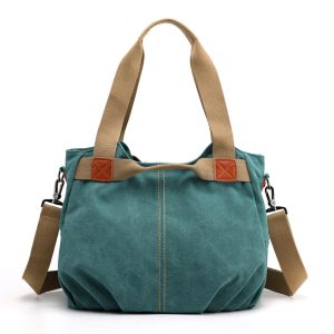 Ultra‑Light 0.6 kg Canvas Messenger Bag for Women – Spacious One‑Shoulder Carry with Zipper Closure – Shop Decimals