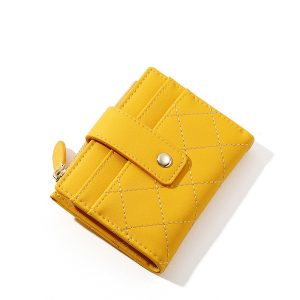 Ultra‑Light Zipper Purse for Women – 0.10 kg, 20‑Clip Wallet, 7 Vibrant Colors | Shopdecimals