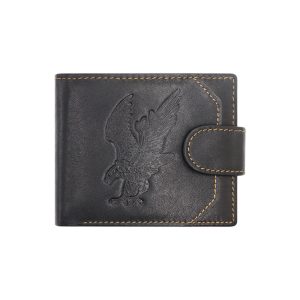 Feather‑Light First‑Layer Cowhide Men’s Wallet – Ultra‑Slim, 0.10 kg, 30% Fold, Drawstring Buckle – Shopdecimals Luxury