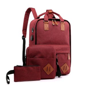 Ultra‑Light 0.73 kg Laptop Backpack with Built‑In USB Charger – 20‑35 L Capacity for Travel & Work | Shopdecimals