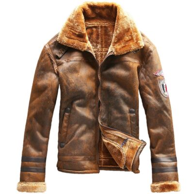 Ultra‑Warm Plush Lamb‑Fur Padded Men’s Coat – Lightweight 1.08 kg, Full‑Length, Sizes M‑4 XL – Shopdecimals