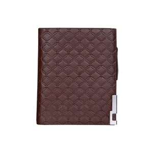 Ultra‑Light Men’s Checked Coin Purse – Organized Slots for Coins, Cards & Bills – Shop Decimals