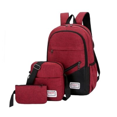 Ultra-Light 0.54 kg Backpack with Matching Wallet – Carry Laptop, Books & Essentials Comfortably – Shopdecimals