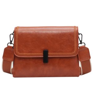Lightweight One‑Shoulder Cross‑Body Bag – 0.56 kg, 230 mm roomy interior, lock closure, 4 colors – stylish western vibe for hands‑free everyday comfort | Shopdecimals