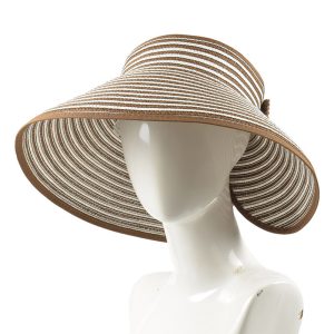 Ultra‑Light Foldable Sun‑Proof Straw Visor – Big 56‑58 cm Brim, 11 Vibrant Colors – Perfect Beach Hat for Travel | Shopdecimals