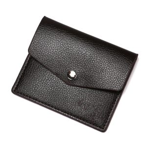 Ultra‑Light PU Leather Card Holder with Buckle – Holds Multiple Cards, ID & Keys, Fits Any Pocket – Shop Decimals
