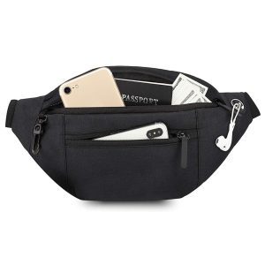 Waterproof Ultra‑Light Waist Bag for Outdoor Sports – 0.17 kg, Anti‑Theft Crossbody by Shopdecimals