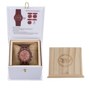 Eco‑Friendly Walnut Chronograph – Japanese Quartz, 3 ATM Water‑Resistant Wooden Watch | Shopdecimals