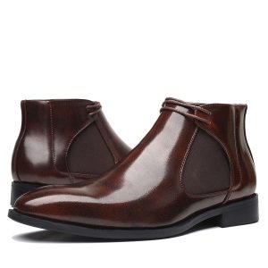 Featherlight Pointed Dress Shoes for Men – 0.85 kg Leather Oxfords in Black & Brown, Sizes 38‑48 | Shopdecimals