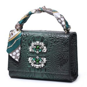 Lightweight One‑Shoulder Diagonal Bag for Women – 0.6 kg PU Briefcase with Phone Pocket, 6 Colors – Shopdecimals