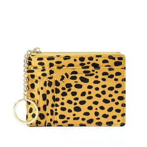 Ultra‑Light Women's Card Bag – 0.07 kg PU Leather Zipper Wallet in 4 Colors – Slim Organization, Shopdecimals