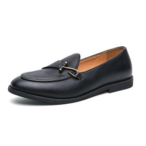 Effortless All‑Day Comfort: Lightweight Slip‑On Dress Shoes for Men – Black & Brown, Sizes 38‑47 – Shopdecimals