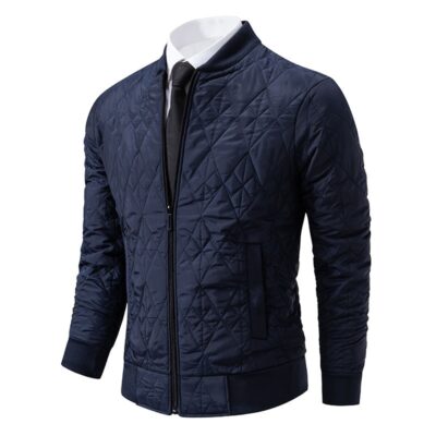 Ultra‑Light Fleece‑Lined Cotton Jacket – Warmth Without Bulk, 0.53 kg, 3‑Color Options – Shopdecimals Men’s Winter Essential