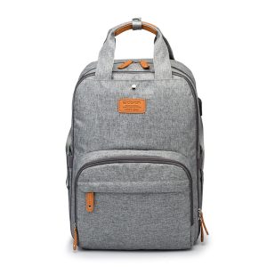 Fold‑Flat Lightweight Backpack – 35 L Mommy Bag with Double Straps, Laptop Sleeve & 0.75 kg Weight – Shopdecimals
