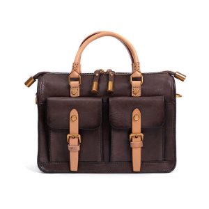 Lightweight Retro Cowhide Messenger Bag – 0.7 kg, roomy 13‑inch laptop compartment, adjustable shoulder strap, multiple colors – Shopdecimals