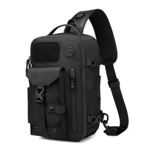 Waterproof Tactical Chest Bag for Men – Ultra‑Light 0.7 kg Crossbody with 8 L Storage, Adjustable Straps – Shop Decimals