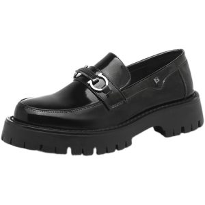 Lightweight Black Slip-On Dress Shoes for All‑Day Comfort – Wear‑Resistant Microfiber Leather, Rubber Sole | Shopdecimals