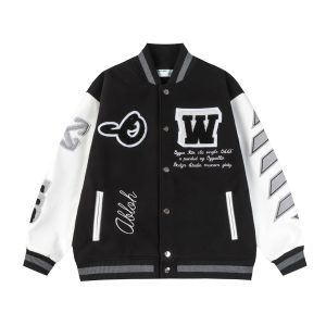 Ultra‑Light Moon Letter Baseball Jacket – Under 1 kg for Free‑Range Play, Black Hip‑Hop Style | Shopdecimals