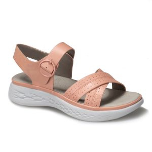 Feather‑Light 0.35 kg Wedge Sandals for Women – Pink Summer Slip‑On with Thick EVA Sole, Size 37‑41 | Shopdecimals