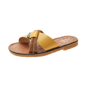 Ultra‑Light Non‑Slip Beach Slippers for Women – Soft Bottom, Cross‑Word Tread, 0.3 kg, Sizes 35‑40 – Shopdecimals