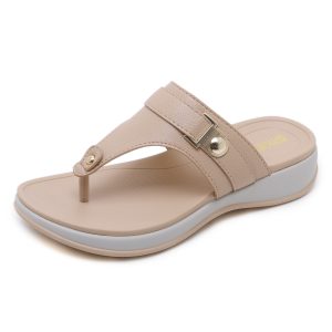 All‑Day Comfort Wedge‑Buckle Sandals – Ultra‑Light 0.31 kg, Adjustable Fit (Sizes 35‑42) – Black, Pink & Grey | Shopdecimals