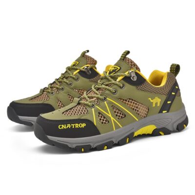 Ultra‑Light 0.72 kg Men's Hiking Sneakers – Triple‑Color Grip Shoes for Trail Stability | Shopdecimals