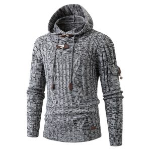 Featherlight Slim‑Fit Men’s Sweater – 0.6 kg Comfort in Black, Gray, White & Brown | Shopdecimals