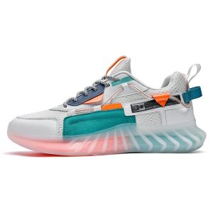 Ultra‑Light Breathable Men’s Athletic Shoes – 0.68 kg Popcorn‑Outsole, Mesh Upper – Shopdecimals