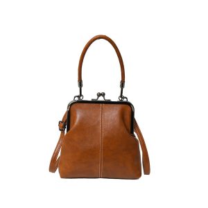 Ultra‑Light Vintage Shell Crossbody Bag – Hands‑Free Comfort, 0.22 kg, Adjustable Strap – Shop Decimals Women’s Fashion