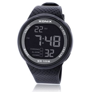 Ultra‑Light 0.05 kg Waterproof Sports Timer Watch for Running & Swimming – Digital Chronograph, GMT & Alarm – Shopdecimals