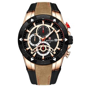 Ultra‑Light Business Quartz Watch with Calendar – 30 M Waterproof, Titanium Pin Buckle, 4 Color Options | Shopdecimals