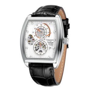 Ultra‑Light 0.09 kg Square‑Hollow Mechanical Watch for Men – Automatic Precision, 7 Color Options | Shopdecimals