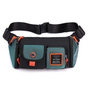 Waterproof Men's Chest Bag – Ultra‑Light 0.32 kg, Quick‑Access Travel Waist Pack – Black, Gray, Dark Green | Shopdecimals