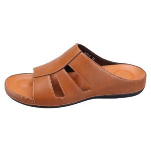 Ultra‑Light Men’s Beach Flip Flops – 0.47 kg, Full‑Grain PU Leather, 5 Colors, EU 40‑46 – Shop Decimals Outdoor Slippers