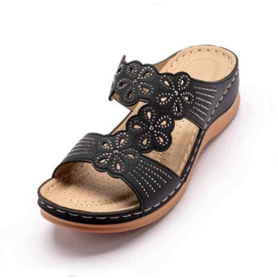 Elevate Everyday Comfort with Rhinestone Slope‑Heel Slippers – Sparkling Detail, 1.5″ Lift, All‑Day Ease – Shopdecimals