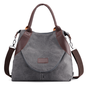Shopdecimals Women's Canvas Messenger Bag – Adjustable Crossbody Strap & Padded Laptop Sleeve for All‑Day Comfort