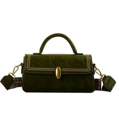 Shopdecimals Advanced‑Texture Retro Messenger Bag for Women – Weather‑Resistant, Laptop Sleeve & Organized Crossbody Carry