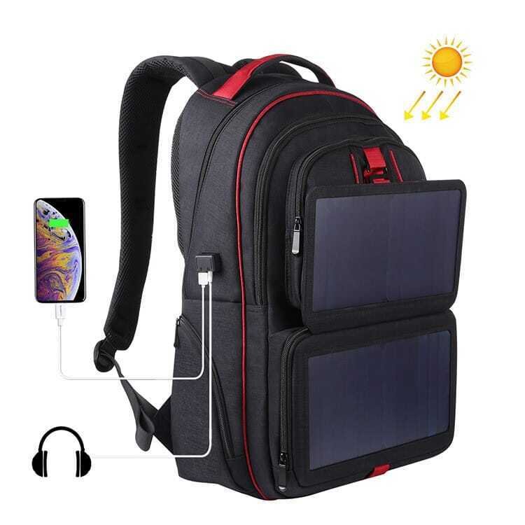 14W solar backpack | ShopDecimals