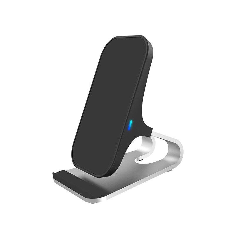 Aluminum Alloy QI Fast Charging 15W Wireless Charger Mobile Phone Holder | ShopDecimals