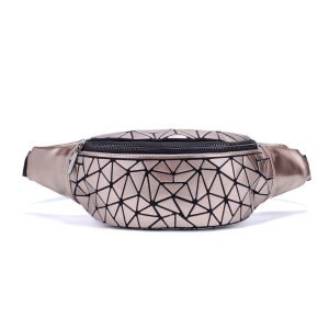 Fashion Waist Bags Women Waist Fanny Belt Light Bag Luxury Brand Geometry Waist Bag Chest Packs Mobile Phone Bag | ShopDecimals