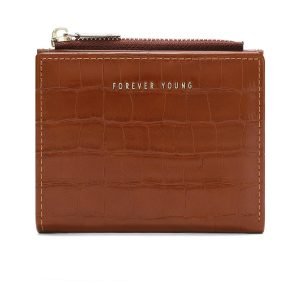 Wallet Women's Short Change Simple High-end Ultra-thin Two-fold | ShopDecimals